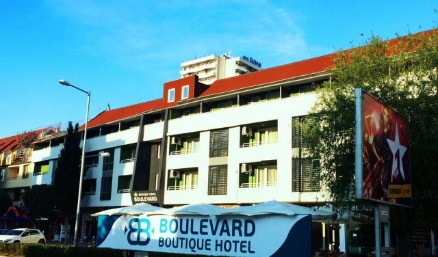 BSA Boulevard Boutique Hotel ** Bulgária, Napospart